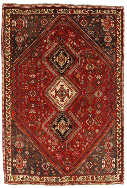 Qashqai - Shiraz Персийски връзван килим 285x193