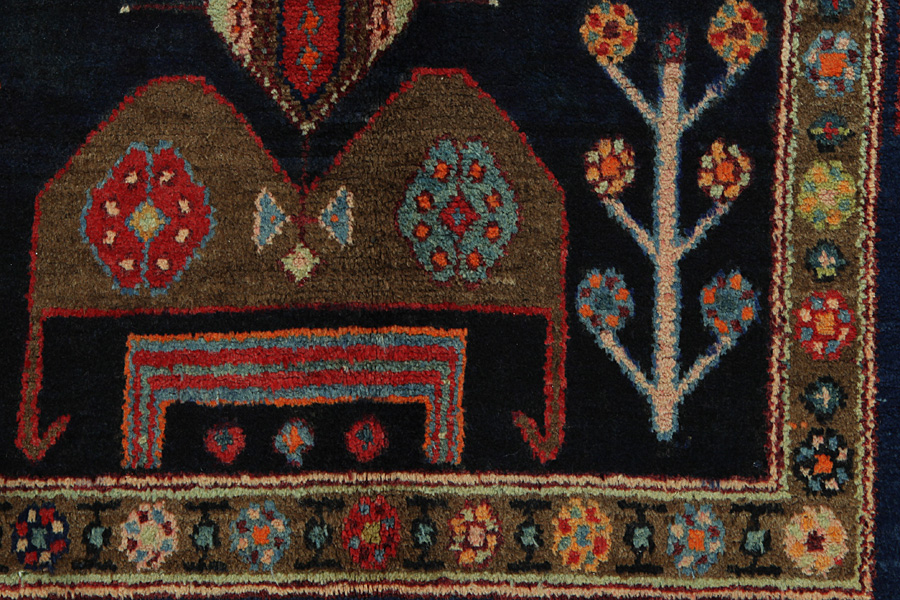 Koliai - Kurdi Персийски връзван килим 257x154 - Снимка 7