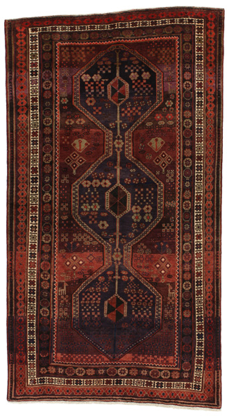 Afshar - Sirjan Персийски връзван килим 250x139