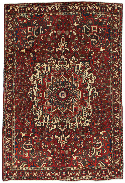 Bakhtiari Персийски връзван килим 316x214
