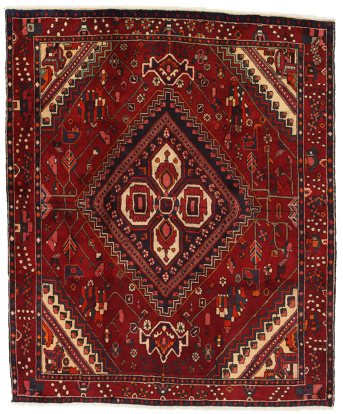 Bakhtiari Персийски връзван килим 188x155