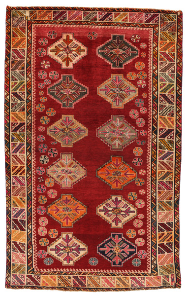 Qashqai - Shiraz Персийски връзван килим 242x152