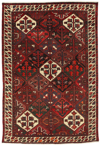 Bakhtiari Персийски връзван килим 296x205