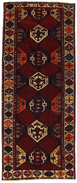 Bakhtiari - Qashqai Персийски връзван килим 322x134