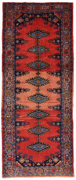 Enjelas - Hamadan Персийски връзван килим 323x132