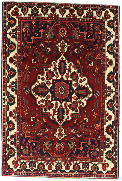 Bakhtiari Персийски връзван килим 301x205