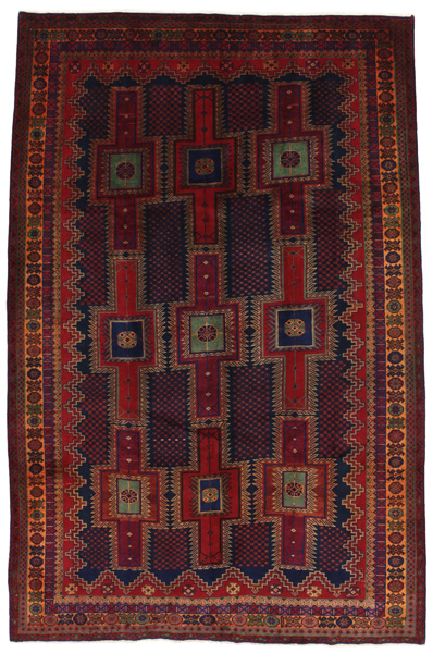 Afshar - Sirjan Персийски връзван килим 304x197