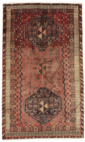 Afshar - Sirjan Персийски връзван килим 207x123