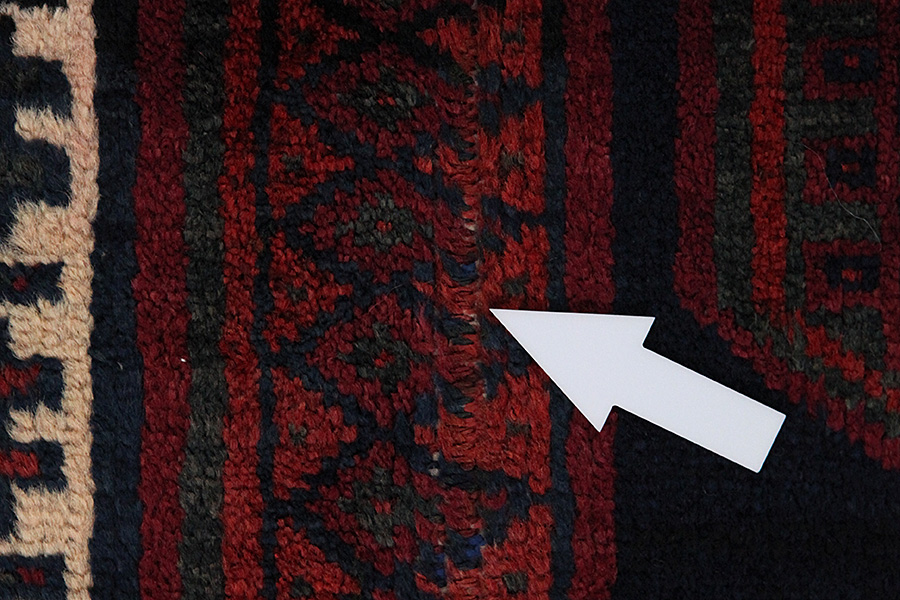 Afshar - Sirjan Персийски връзван килим 236x135 - Снимка 8