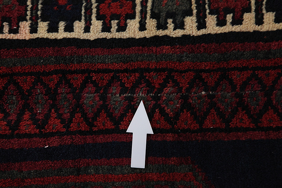 Afshar - Sirjan Персийски връзван килим 236x135 - Снимка 9