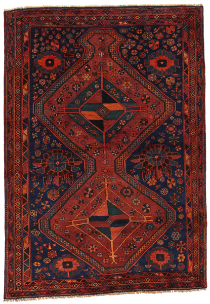 Lori - Qashqai Персийски връзван килим 194x137