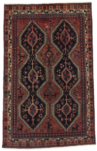 Afshar - Sirjan Персийски връзван килим 213x136