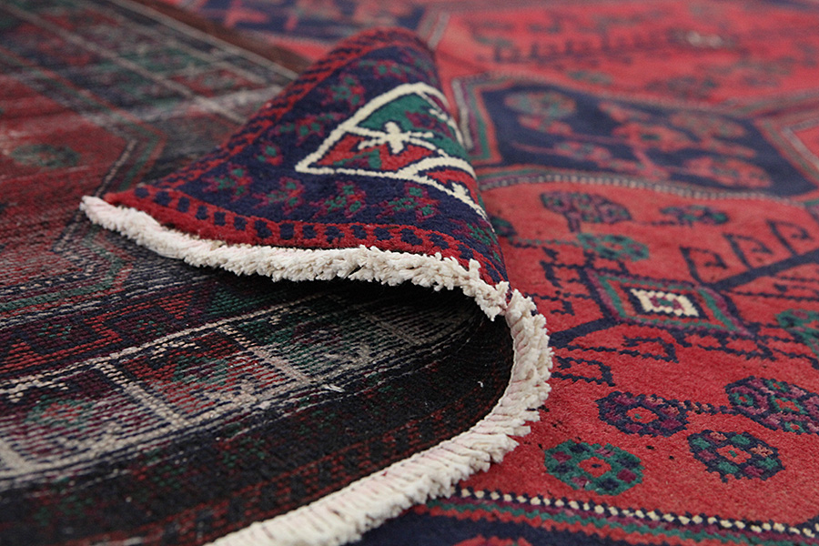 Afshar - Sirjan Персийски връзван килим 236x157 - Снимка 4