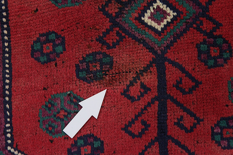 Afshar - Sirjan Персийски връзван килим 236x157 - Снимка 8