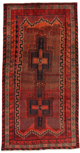 Afshar - Sirjan Персийски връзван килим 261x136