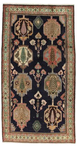 Bakhtiari Персийски връзван килим 291x152