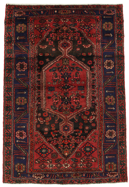 Tuyserkan - Hamadan Персийски връзван килим 209x141