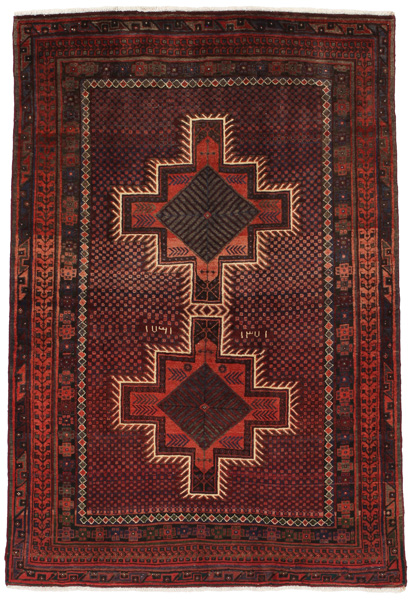 Afshar - Sirjan Персийски връзван килим 208x142