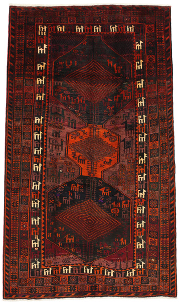 Afshar - Sirjan Персийски връзван килим 257x148