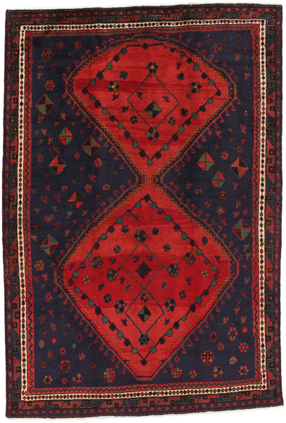 Lori - Bakhtiari Персийски връзван килим 232x158