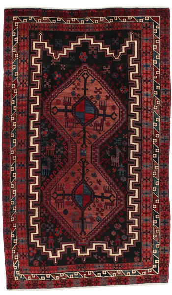 Afshar - Sirjan Персийски връзван килим 213x125