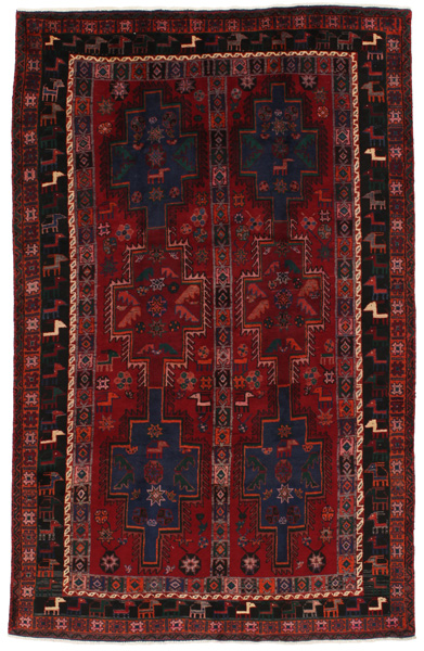 Afshar - Sirjan Персийски връзван килим 241x153