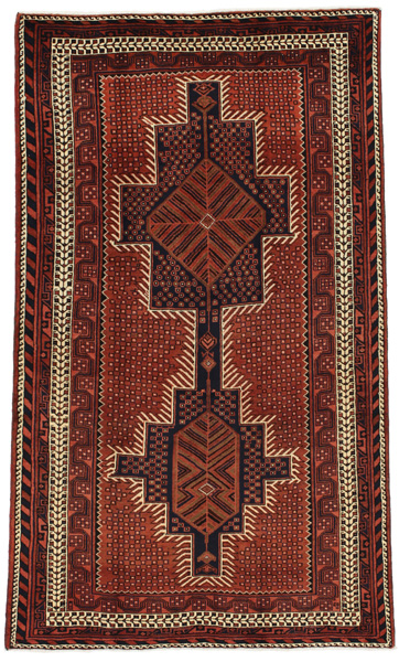 Afshar - Sirjan Персийски връзван килим 253x150