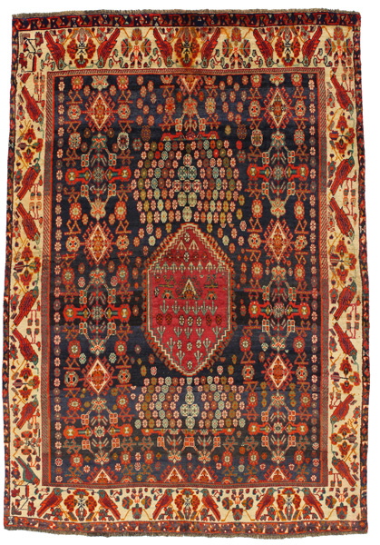 Qashqai - Shiraz Персийски връзван килим 291x195