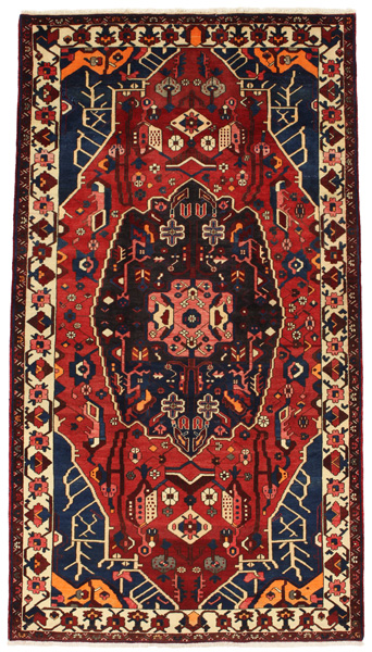 Bakhtiari Персийски връзван килим 288x158