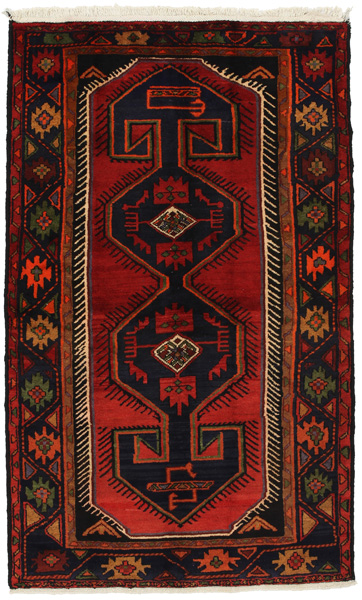 Zanjan - Hamadan Персийски връзван килим 217x131