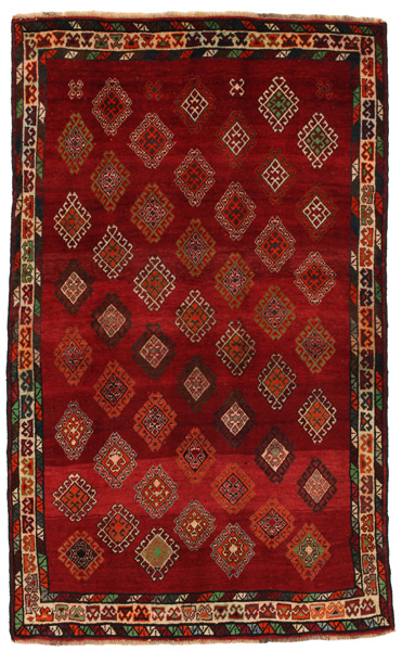 Qashqai - Shiraz Персийски връзван килим 209x129