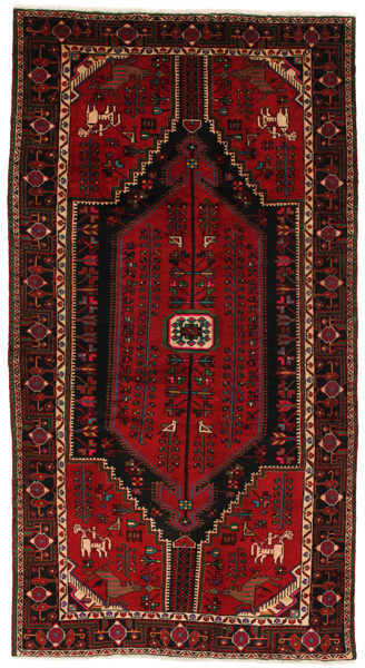 Tuyserkan - Hamadan Персийски връзван килим 296x157