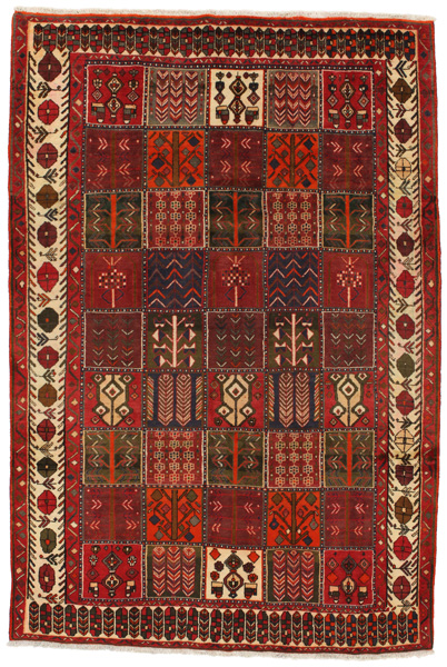 Bakhtiari - Garden Персийски връзван килим 302x203