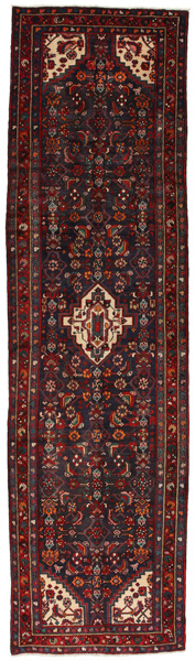 Borchalou - Hamadan Персийски връзван килим 415x113