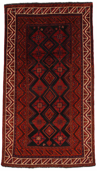 Yalameh - Qashqai Персийски връзван килим 294x165