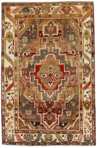 Tuyserkan - Hamadan Персийски връзван килим 241x156