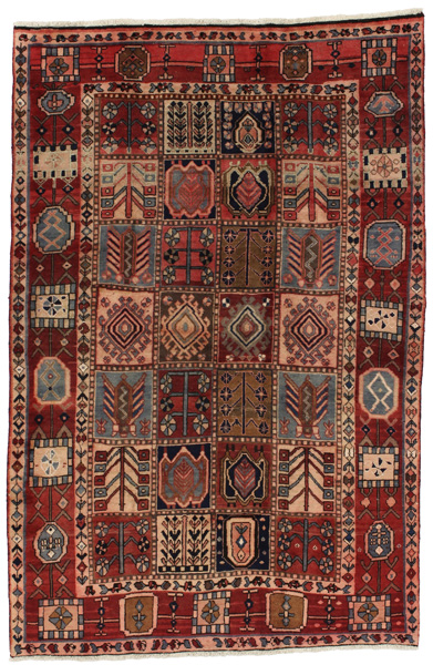 Bakhtiari Персийски връзван килим 236x154