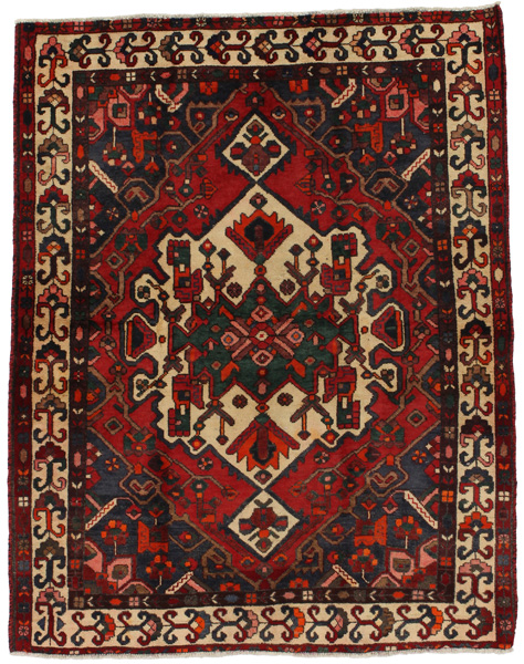 Bakhtiari Персийски връзван килим 207x161
