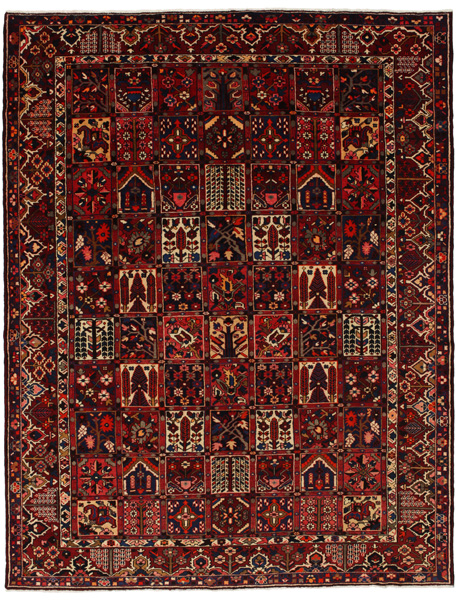 Bakhtiari - Garden Персийски връзван килим 363x281