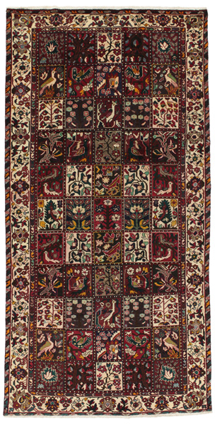 Bakhtiari Персийски връзван килим 306x154