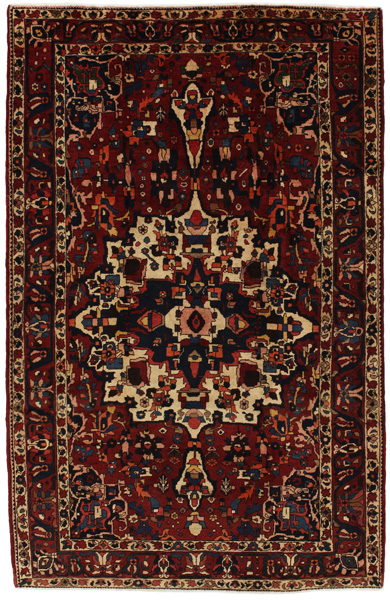 Bakhtiari Персийски връзван килим 253x163