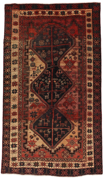 Afshar - Sirjan Персийски връзван килим 248x142