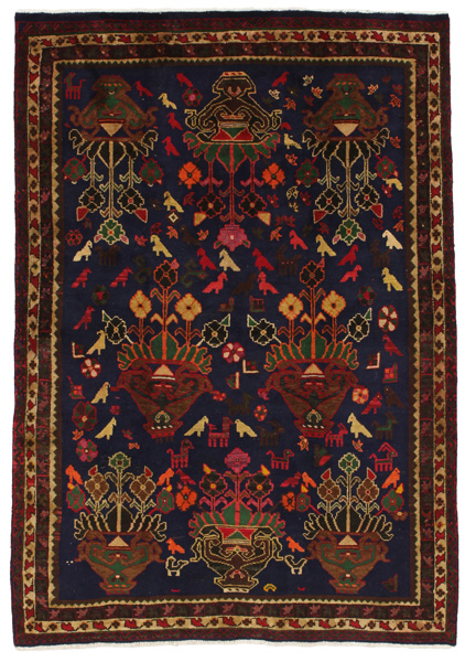 Afshar - Sirjan Персийски връзван килим 215x150