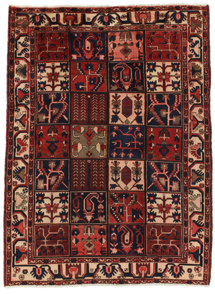 Bakhtiari Персийски връзван килим 200x145