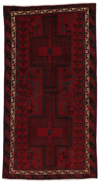 Afshar - Sirjan Персийски връзван килим 223x120