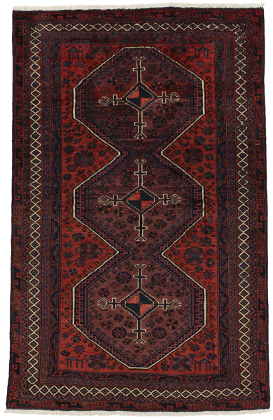 Afshar - Sirjan Персийски връзван килим 202x130