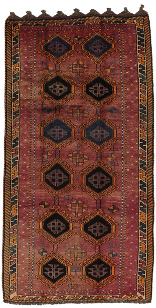 Lori - Qashqai Персийски връзван килим 280x145