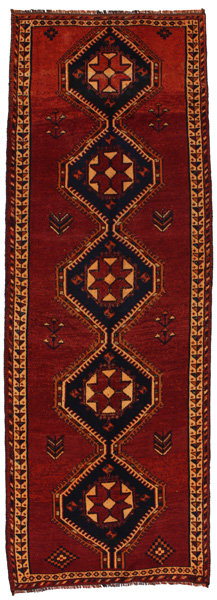 Bakhtiari - Qashqai Персийски връзван килим 360x123