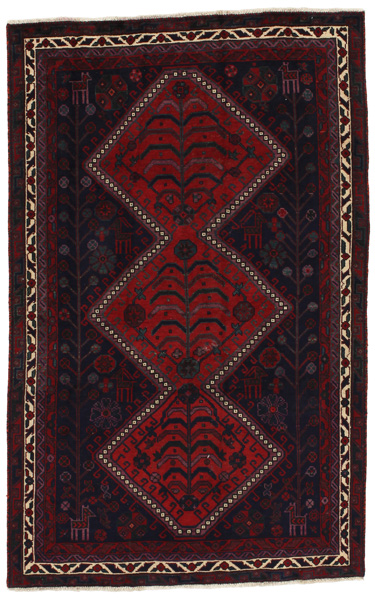 Afshar - Sirjan Персийски връзван килим 203x129