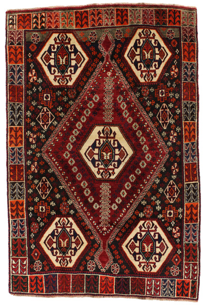 Qashqai - Shiraz Персийски връзван килим 233x156
